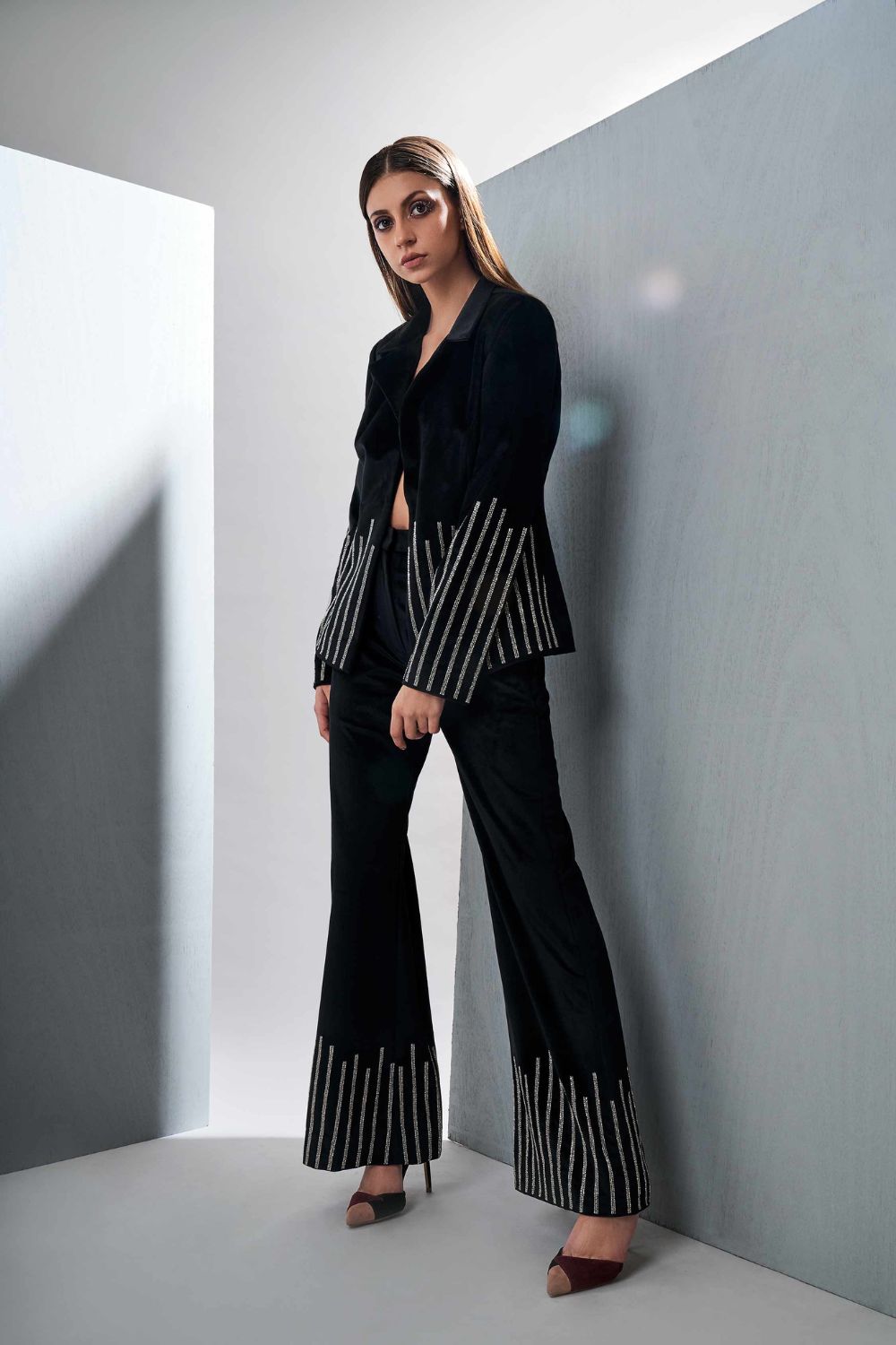 Velvet Pant Suit
