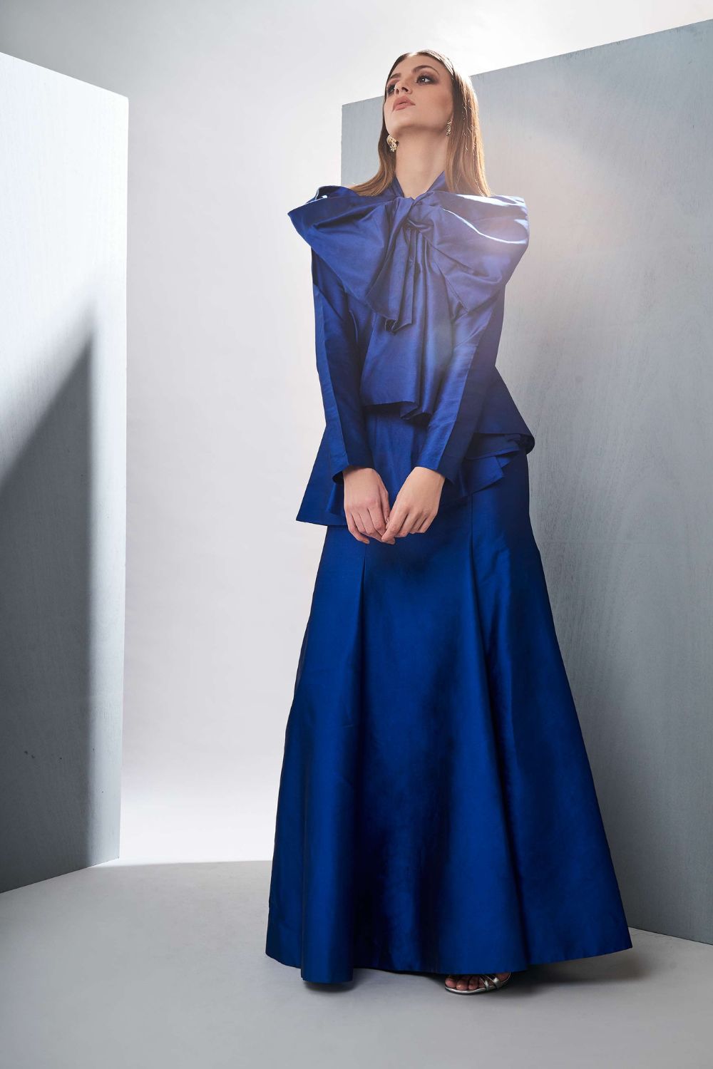 Tafetta Silk Gown