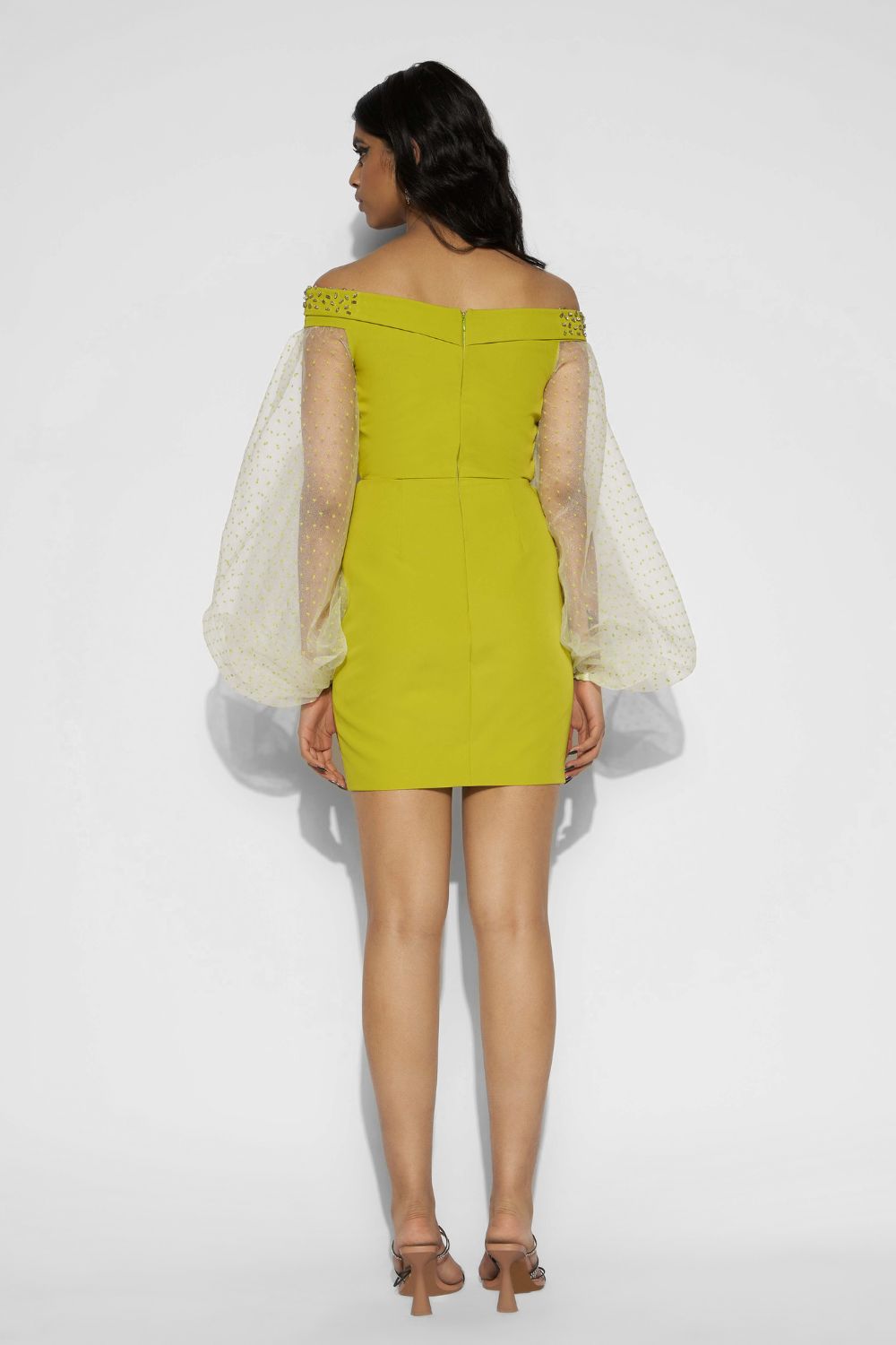 Off shoulder short dress
