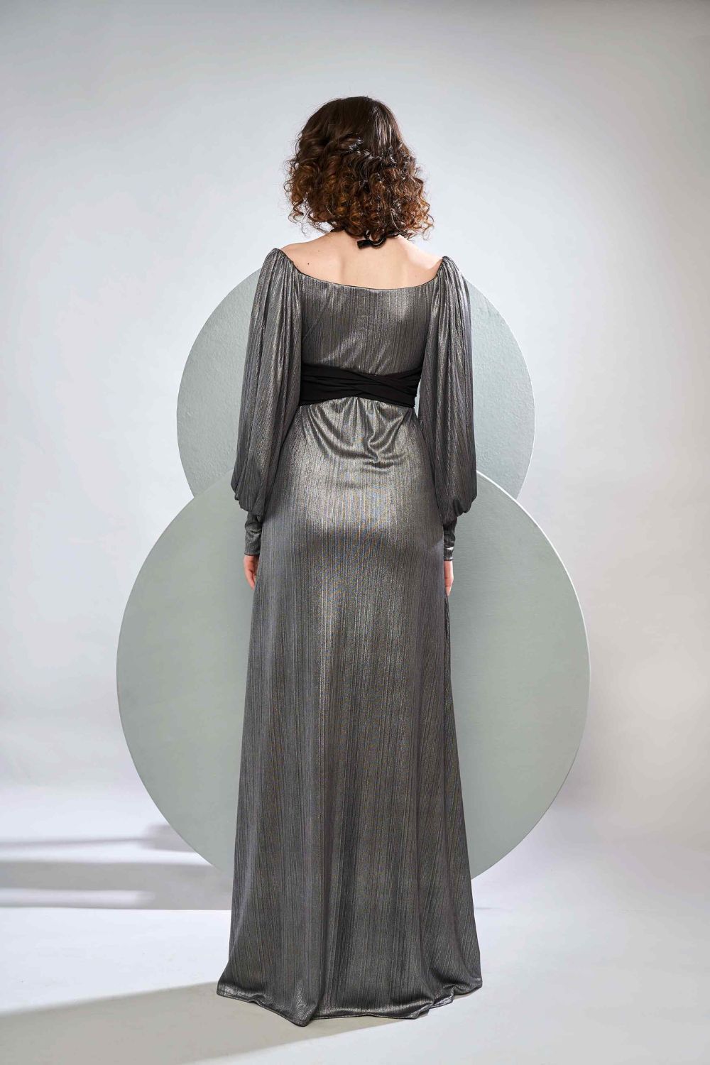 Crossover Body With Exaggerated Sleeves