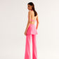 HALTER NECK BUSTIER WITH SKIRT PANT