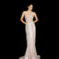 CORSET WITH DRAPED SKIRT