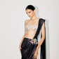 BRALET WITH DRAPED SAREE