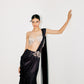 BRALET WITH DRAPED SAREE