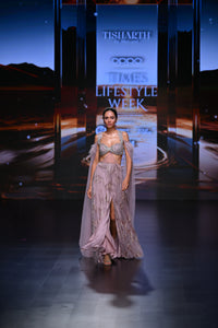 BLOUSE WITH TULLE SKIRT