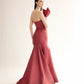 Astro Dust Taffeta Silk Gown with Wrap Detail