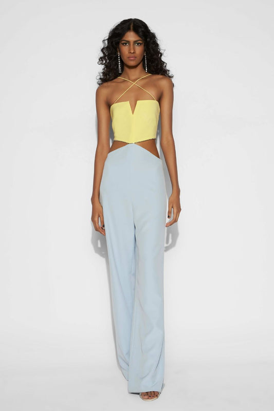 Waist cut jumpsuit