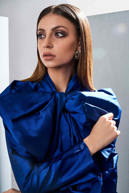 Tafetta Silk Gown