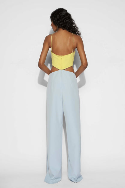 Waist cut jumpsuit