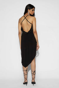 Asymmetric short dress