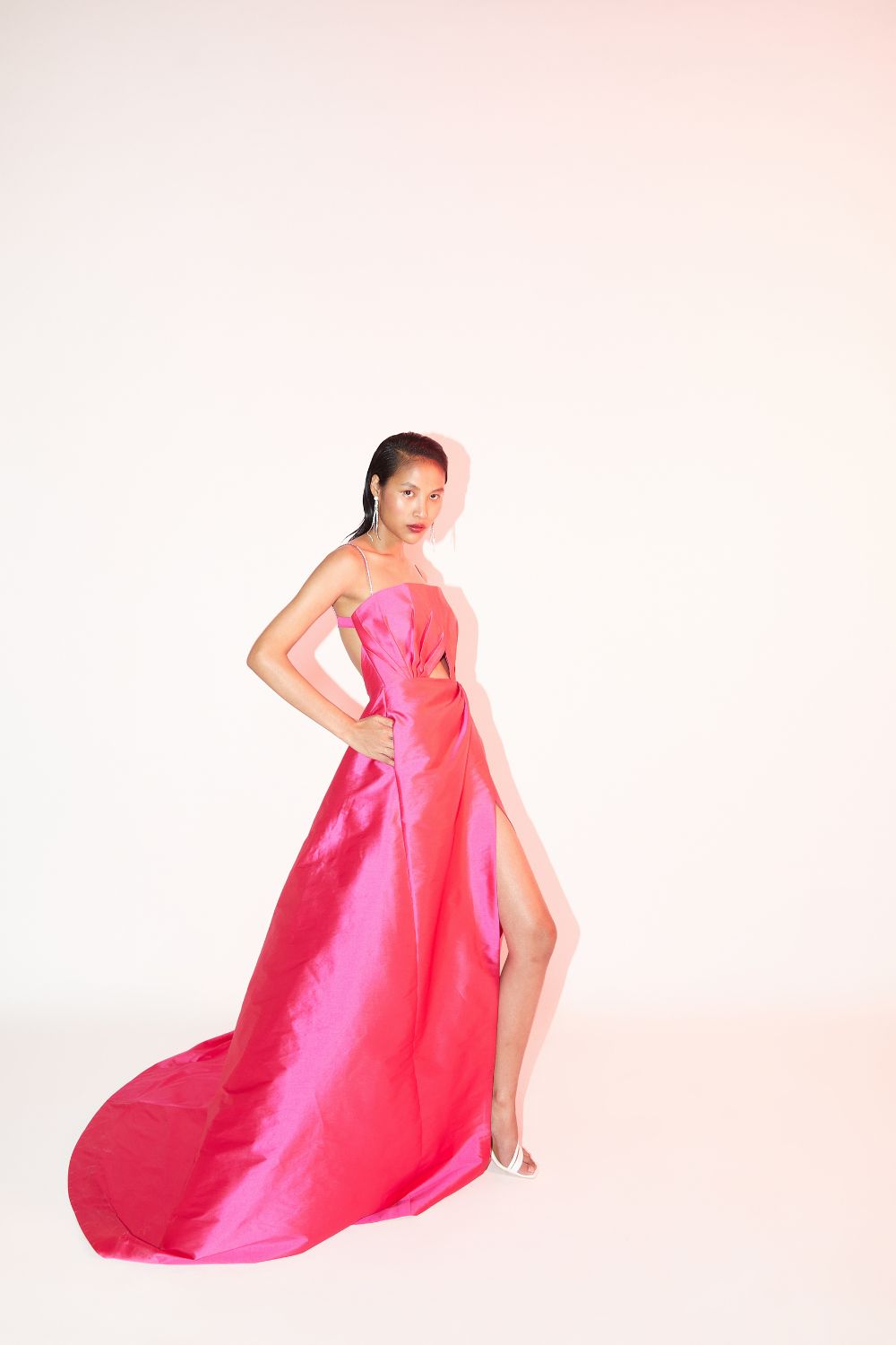 Taffeta Silk Ball Gown